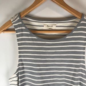 Madewell Striped Tank Top Forward Seam